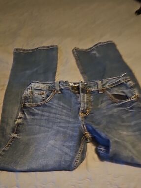 Wrangler Women's Dark Blue Bootcut Jeans